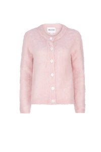 Maxted - Blush Pink Brushed Cardigan