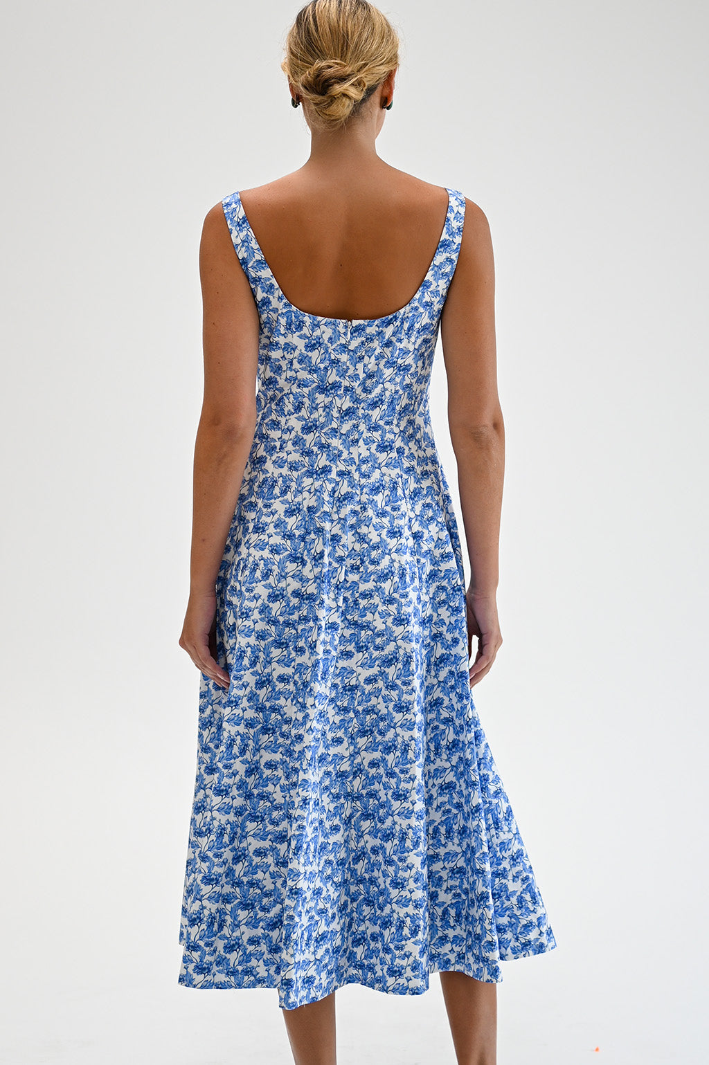 Wyatt Wylde - Mira Dress - Blue Floral