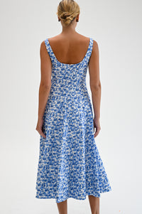 Wyatt Wylde - Mira Dress - Blue Floral