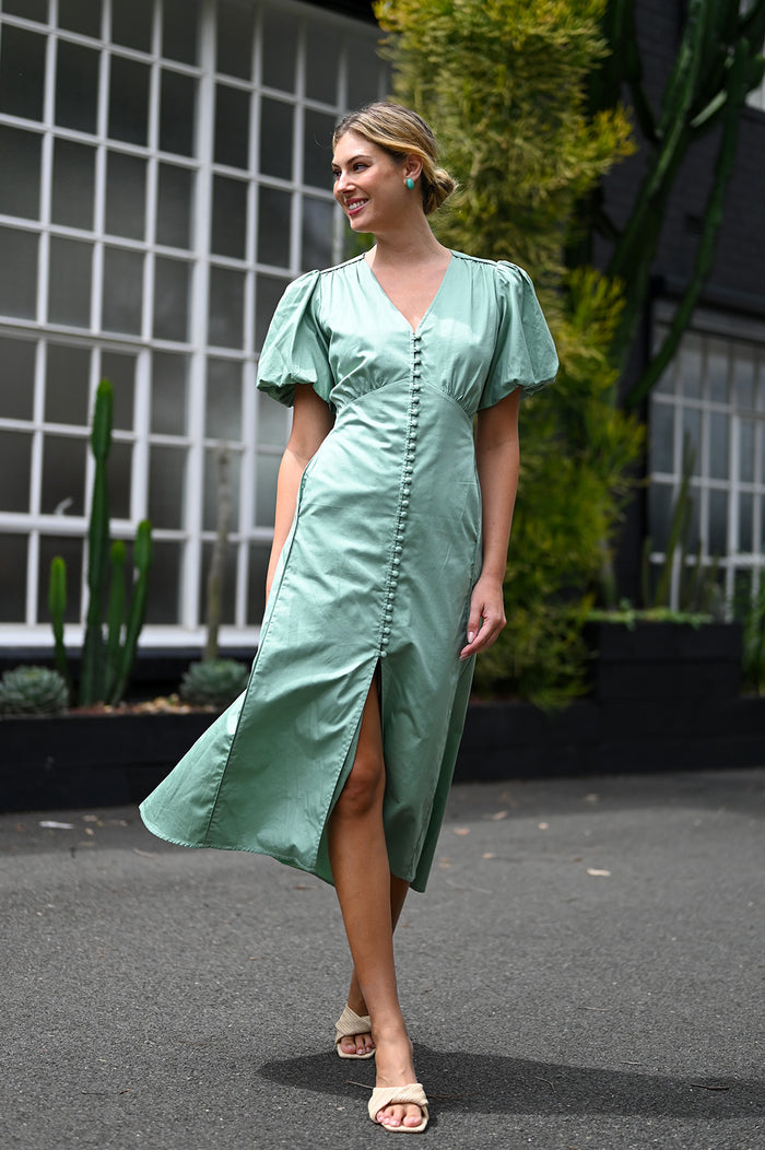 Wyatt Wylde - Anita Dress - Sage