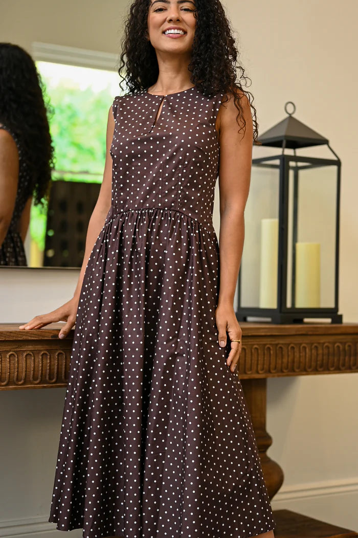 Wyatt Wylde - Julia Dress - Brown Spot