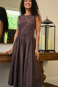 Wyatt Wylde - Julia Dress - Brown Spot