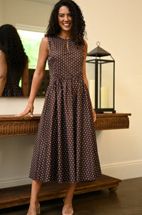 Wyatt Wylde - Julia Dress - Brown Spot
