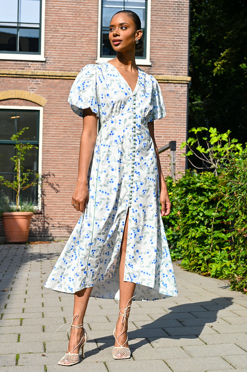 Wyatt Wylde - Anita Dress - Berry Print