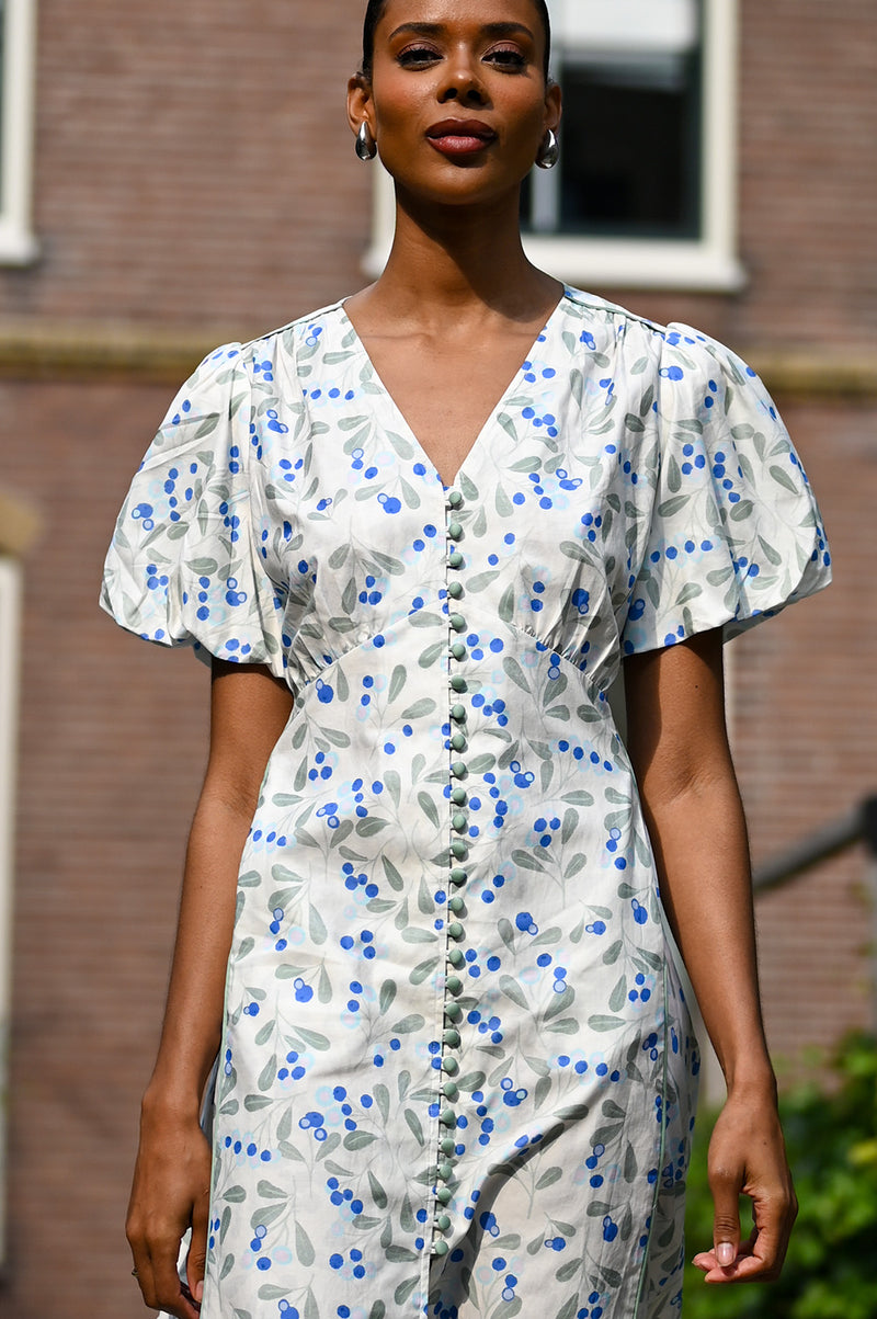 Wyatt Wylde - Anita Dress - Berry Print
