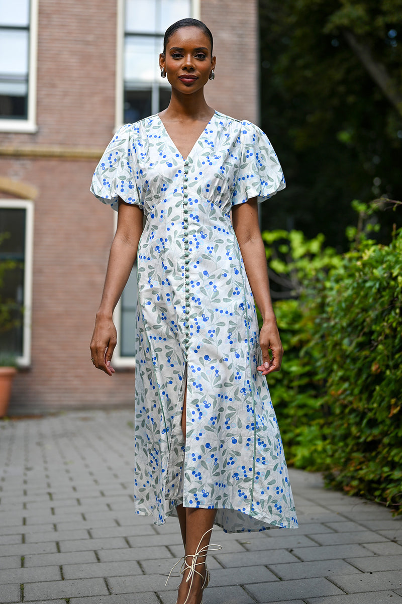 Wyatt Wylde - Anita Dress - Berry Print
