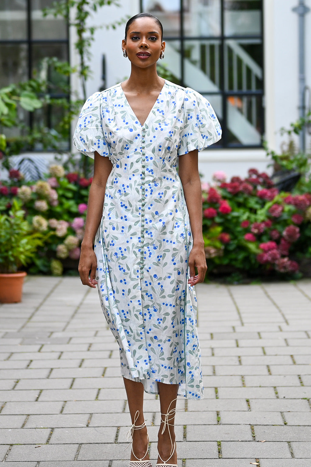 Wyatt Wylde - Anita Dress - Berry Print