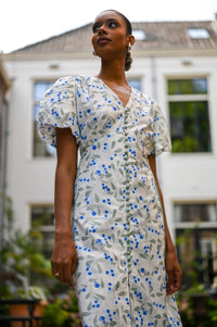 Wyatt Wylde - Anita Dress - Berry Print