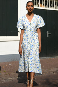 Wyatt Wylde - Anita Dress - Berry Print
