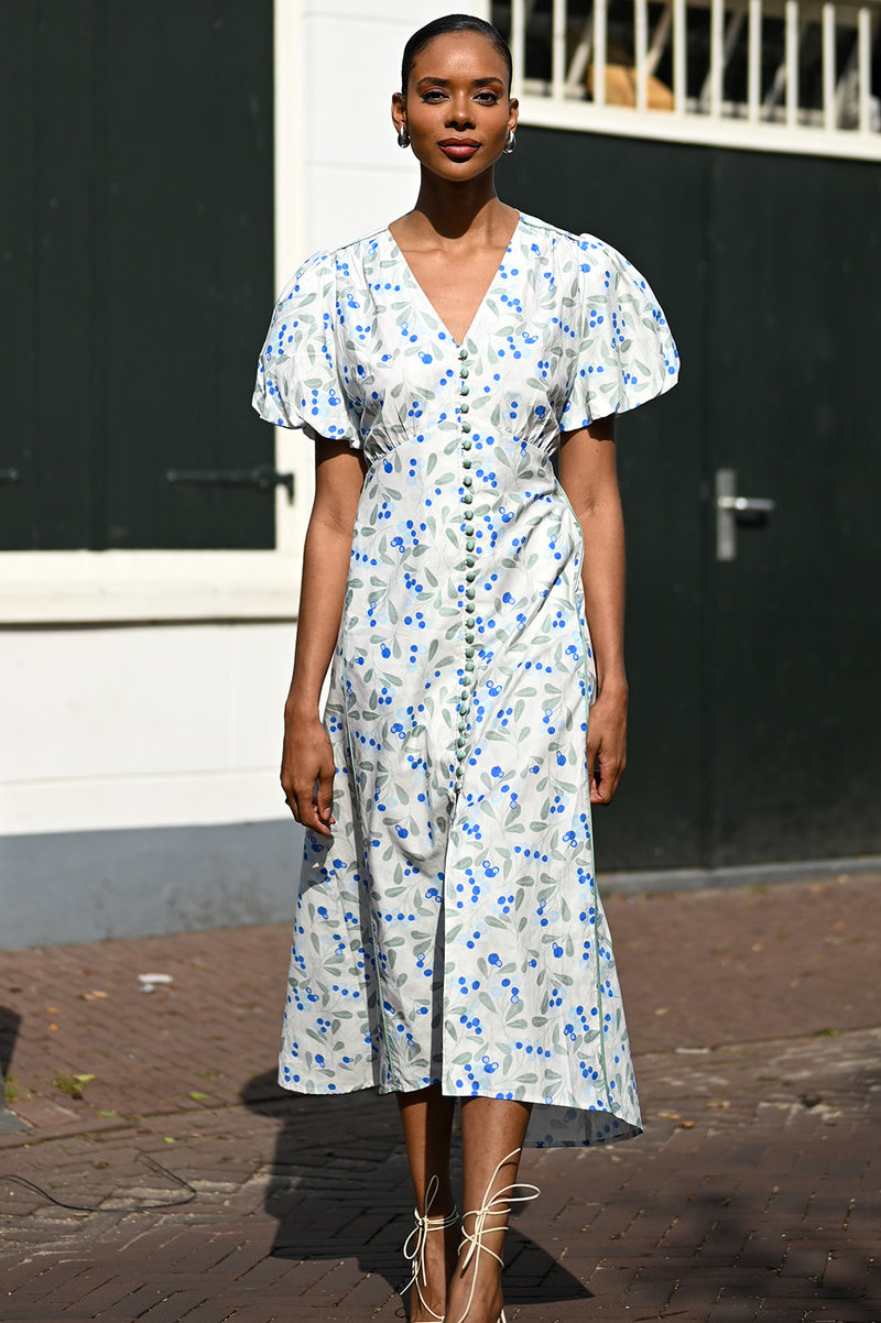 Wyatt Wylde - Anita Dress - Berry Print