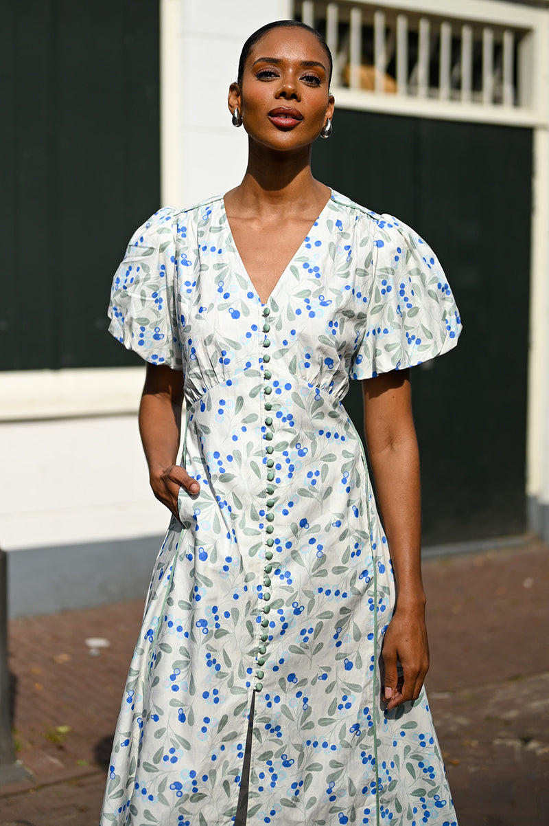 Wyatt Wylde - Anita Dress - Berry Print