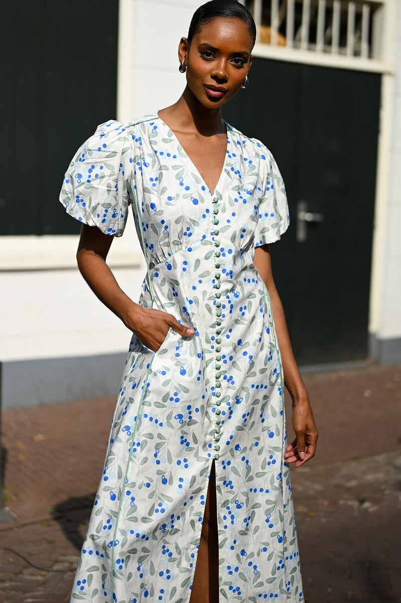 Wyatt Wylde - Anita Dress - Berry Print
