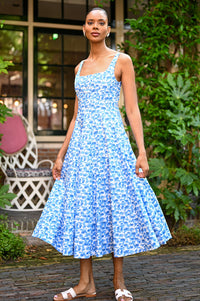 Wyatt Wylde - Mira Dress - Blue Floral