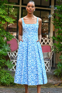 Wyatt Wylde - Mira Dress - Blue Floral