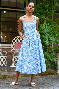 Wyatt Wylde - Mira Dress - Blue Floral