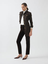 Moss & Spy Delta Jacket - Chocolate - side