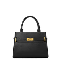 Serenade Elegant Grace leather cross body bag in black