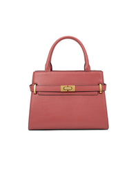 Serenade Elegant Grace leather cross body bag in brick