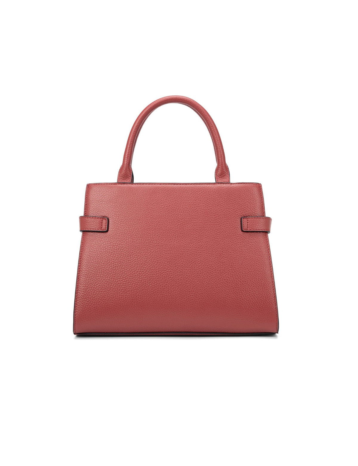 Serenade Elegant Grace leather cross body bag in brick
