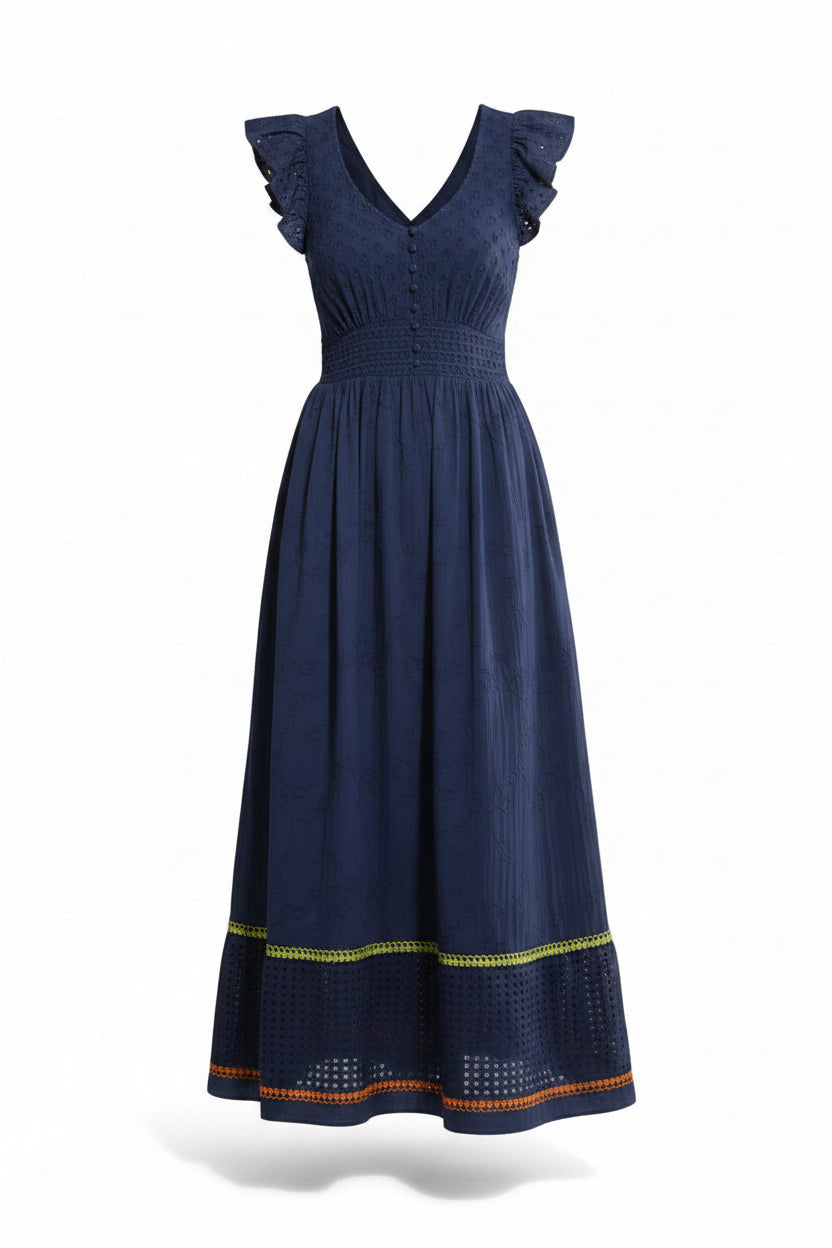 Emily Lovelock - Madeline Broderie Anglaise Dress