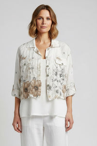 Etalia - Fiore Linen Jacket