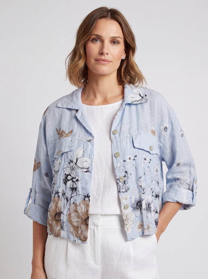 Etalia - Fiore Linen Jacket