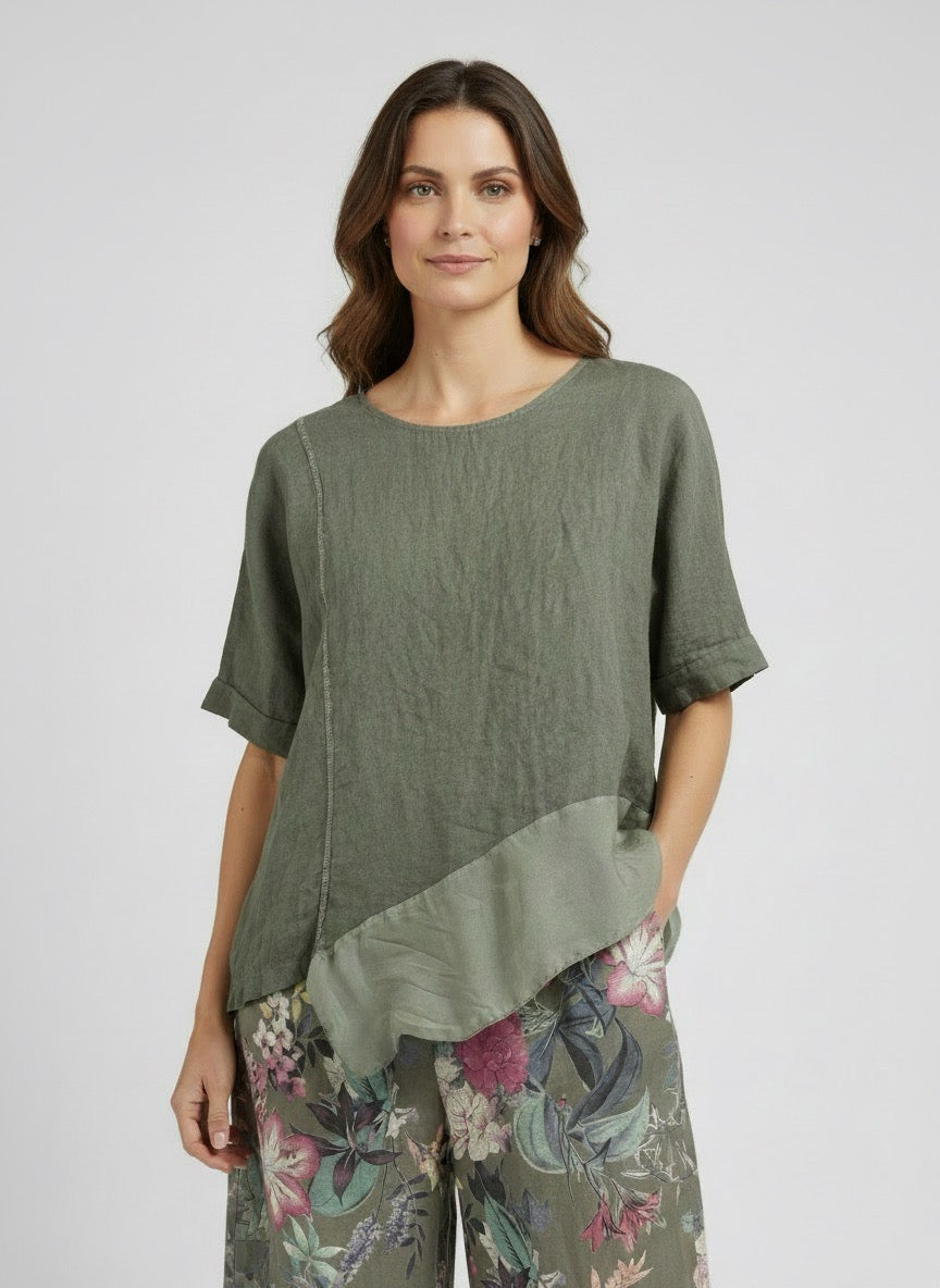 Etalia - Essenza Lino Silk Top