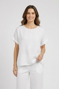 Etalia - Feather Ricamo Top