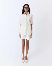 Eder by Anna Bellini Shirt in Butter Stripe - front