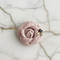 Retro Fabic Floral Brooch