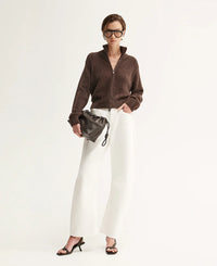 Elka - Leon Knit Cardigan - Chocolate