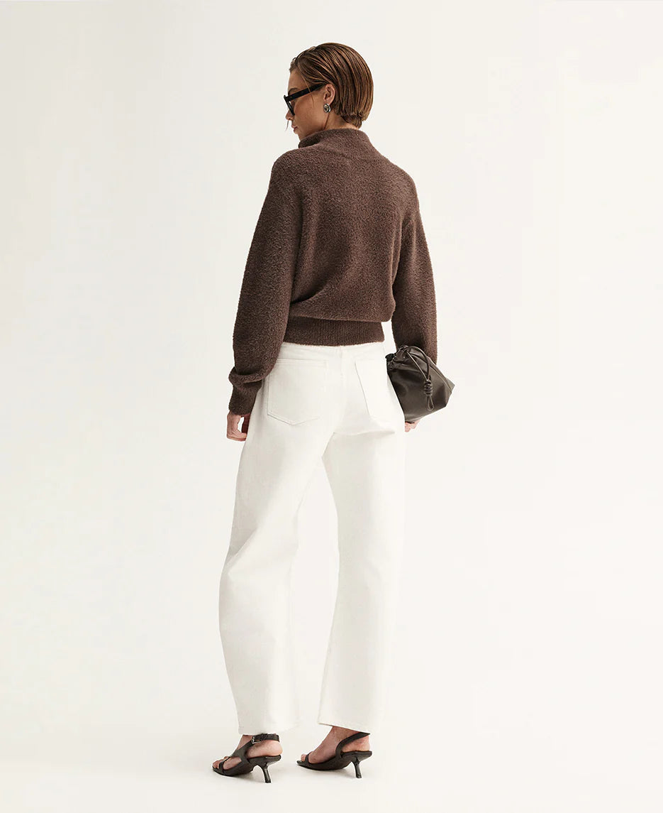 Elka - Leon Knit Cardigan - Chocolate