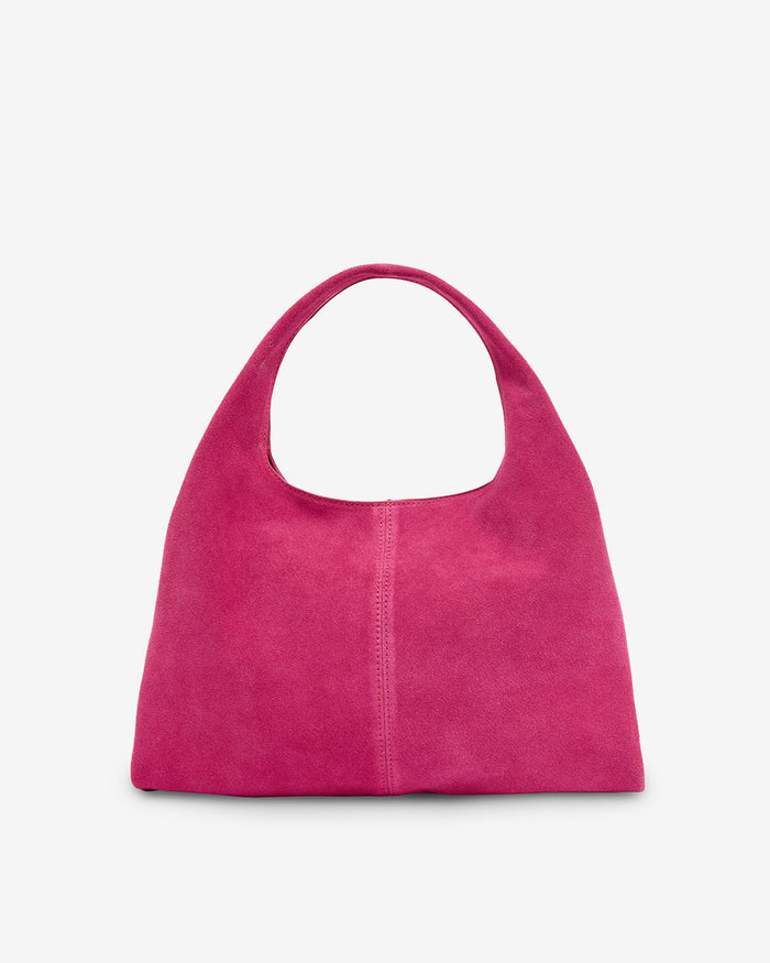 Arlington Milne Emery Tote Pink Suede