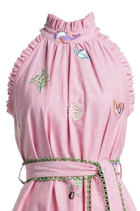 Emily Lovelock - Celine Dress - Pink