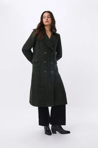 Kireina Etta Coat - Green & Black