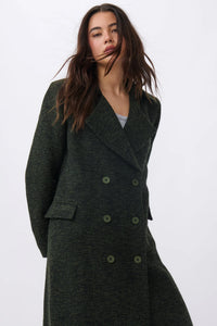 Kireina Etta Coat - Green & Black