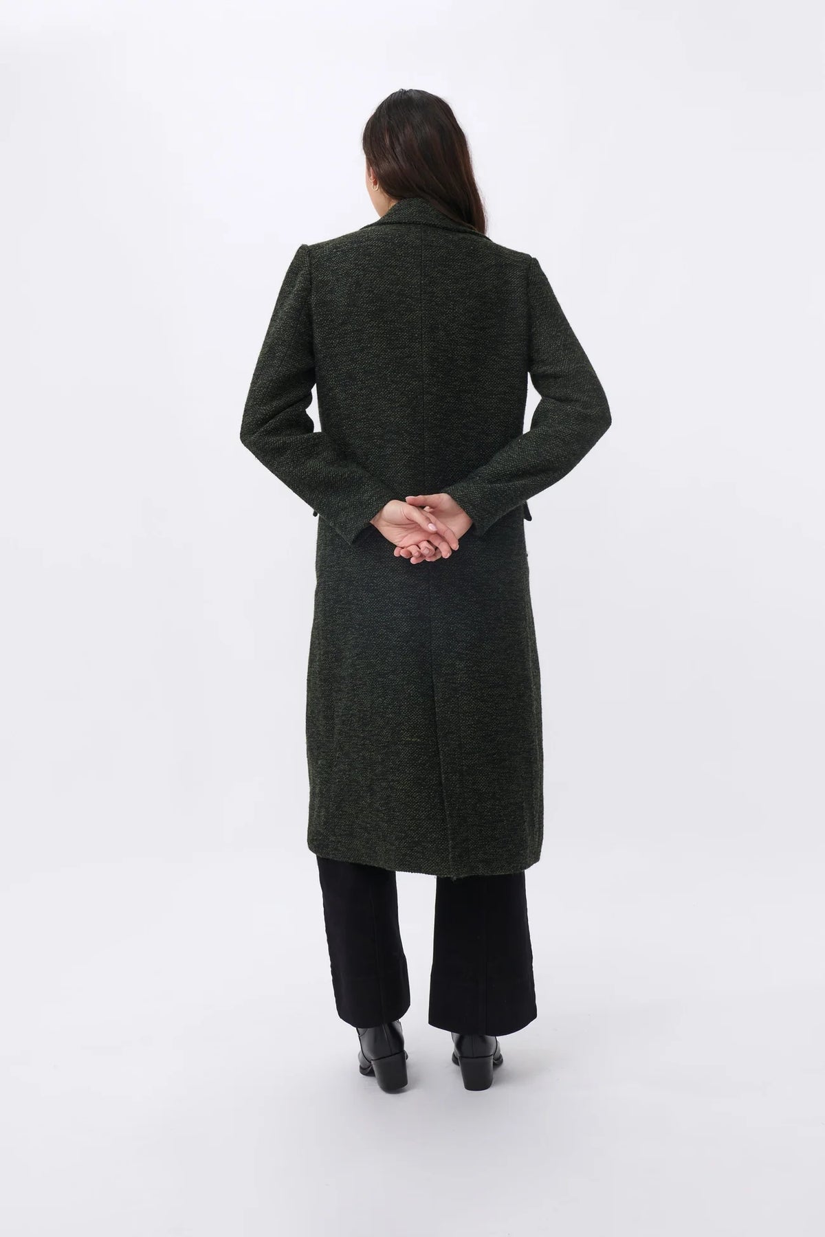 Kireina Etta Coat - Green & Black
