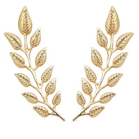 Silver Tree Leaf Brooch Pin