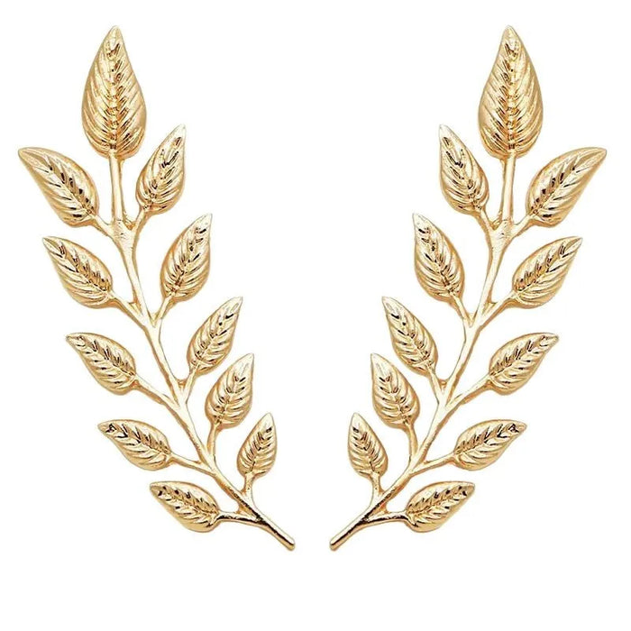 Silver Tree Leaf Brooch Pin
