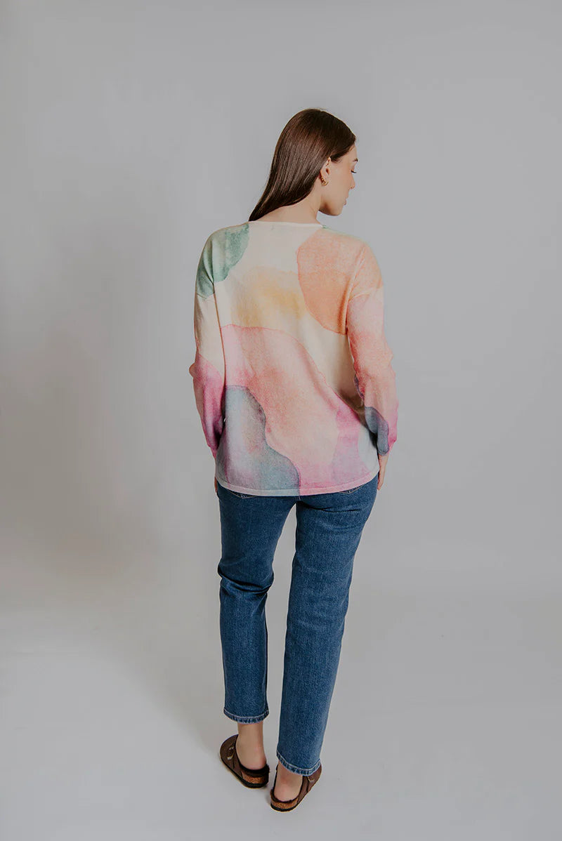 Bella - Digital Print Pullover