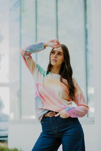 Bella - Digital Print Pullover