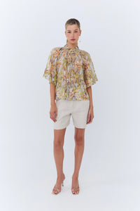 Eder by Anna Madelaine Short in oat linen