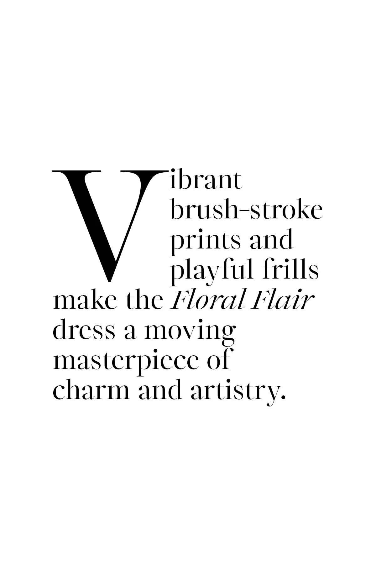 Coop - Floral Flair Dress