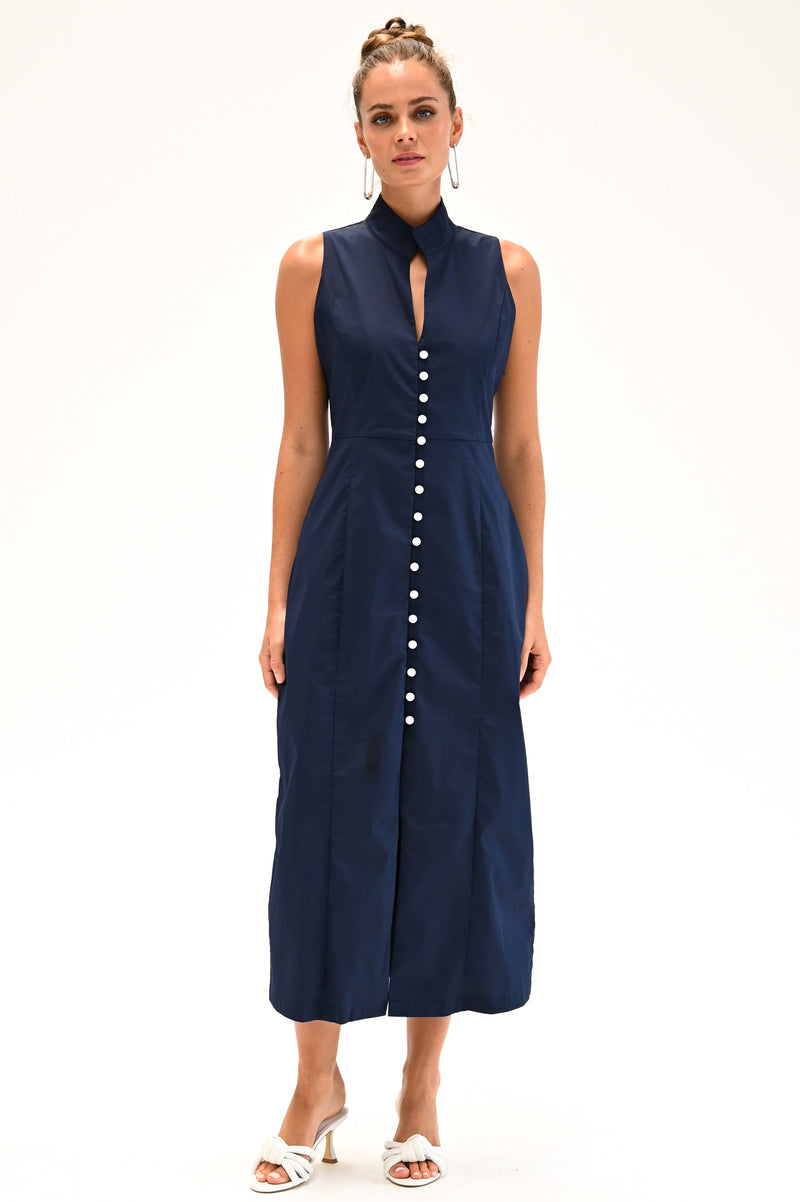 Wyatt Wylde - Farley Dress - Navy