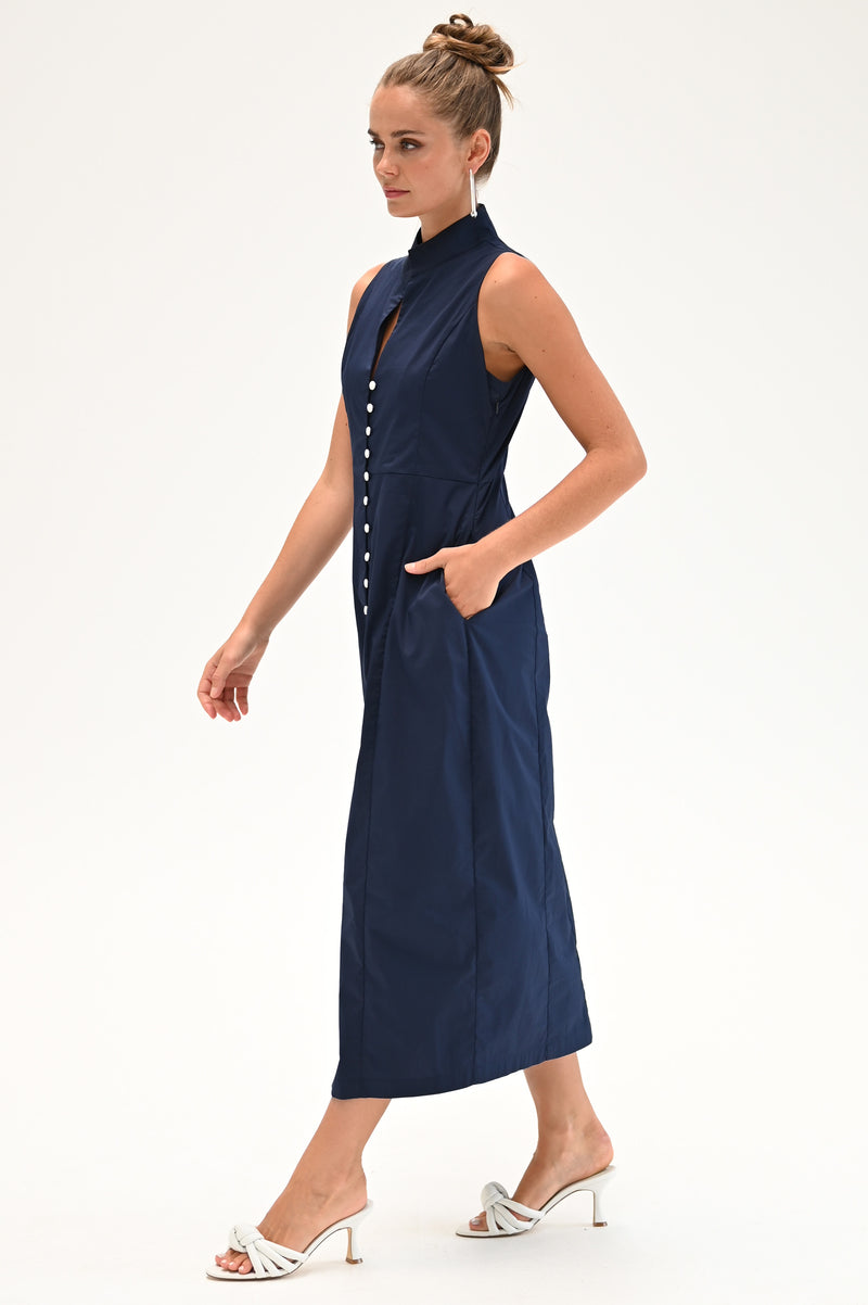 Wyatt Wylde - Farley Dress - Navy