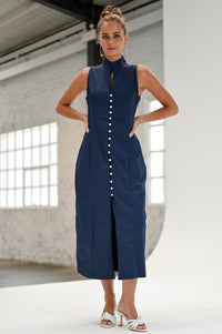 Wyatt Wylde - Farley Dress - Navy