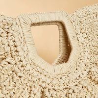 Rantan Handbag Half Moon