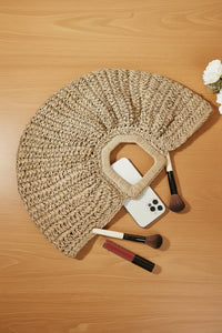 Rantan Handbag Half Moon