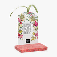 Bell Art Aroma Bloq Flannel Flower and Rose Geranium detail