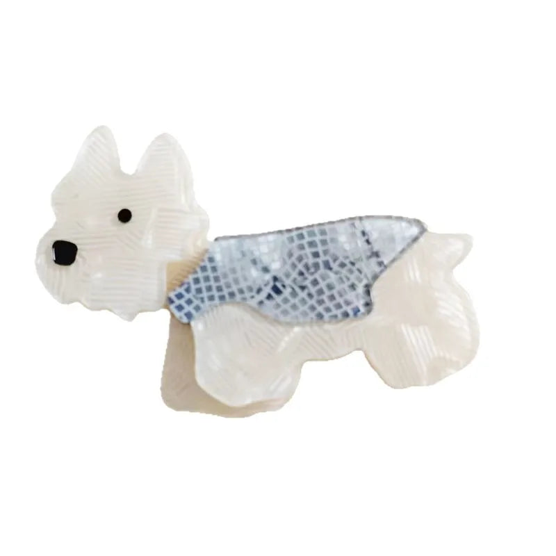 Pooch Acrylic Brooch